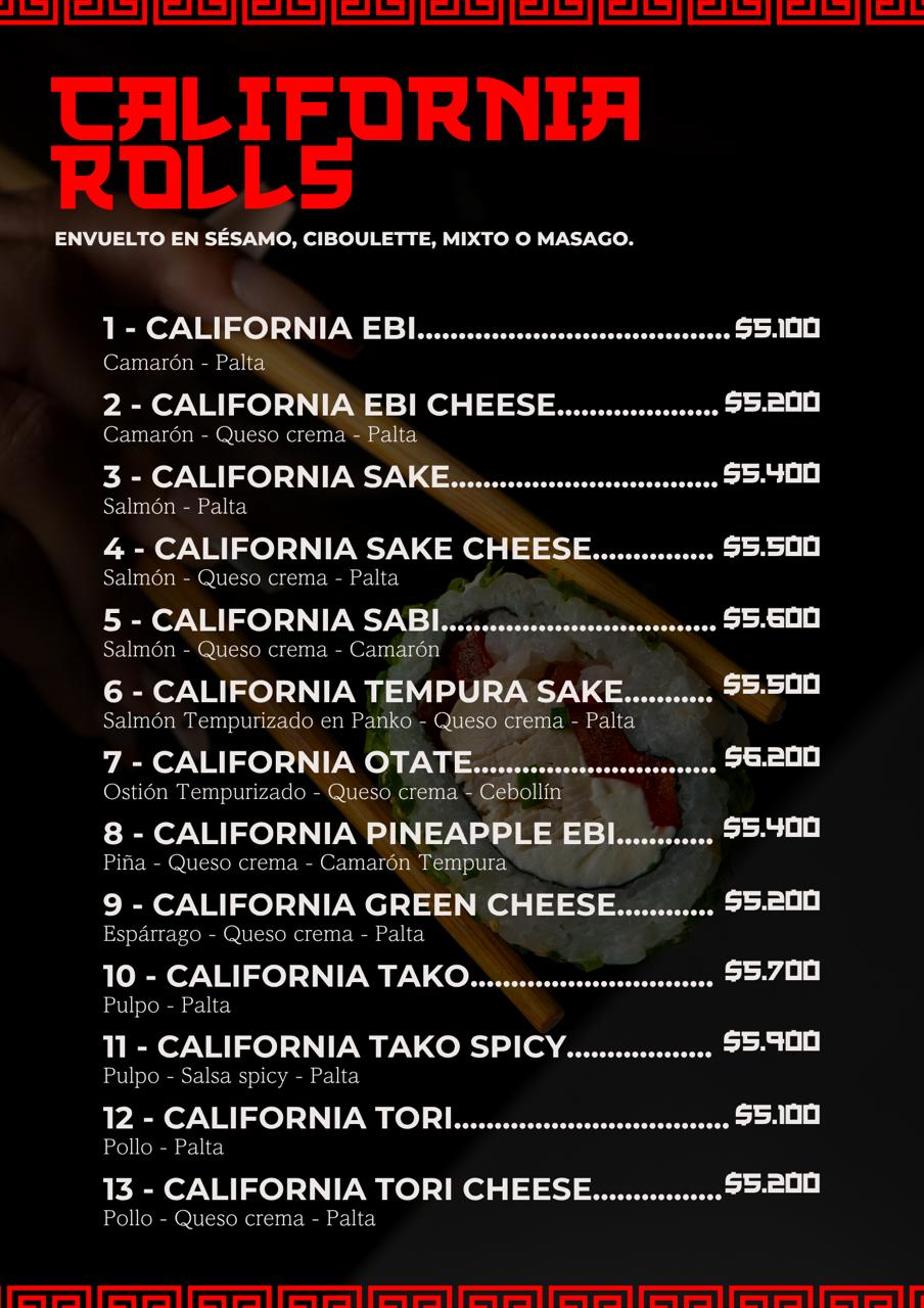 California rolls, primera parte